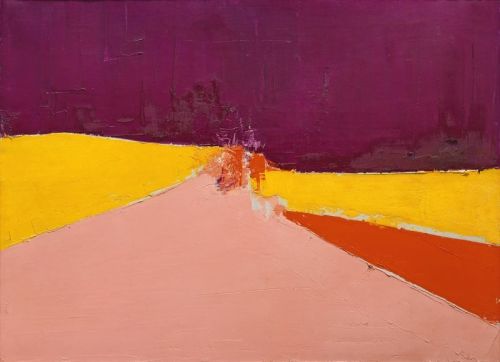 Nicolas De Stael Agrigente 1954 reproduction peinte à la main