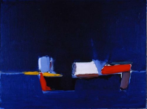 Nicolas De Stael Marine reproduction peinte à la main