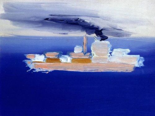 Nicolas De Stael Marine 1953 reproduction peinte à la main