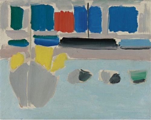 Nicolas De Stael Marine 1954 reproduction peinte à la main