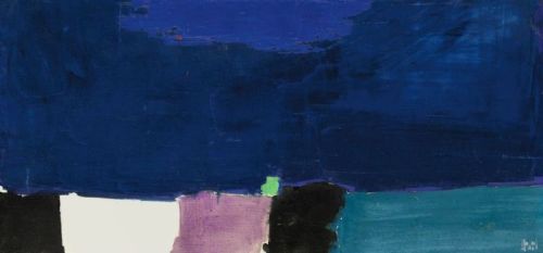 Nicolas De Stael Mediterranee 1952 reproduction peinte à la main