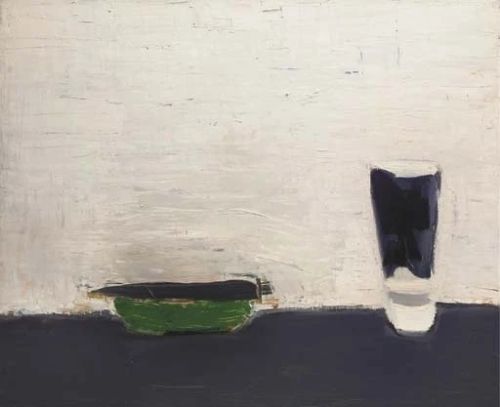 Nicolas De Stael Nature Au Verre 1954 reproduction peinte à la main