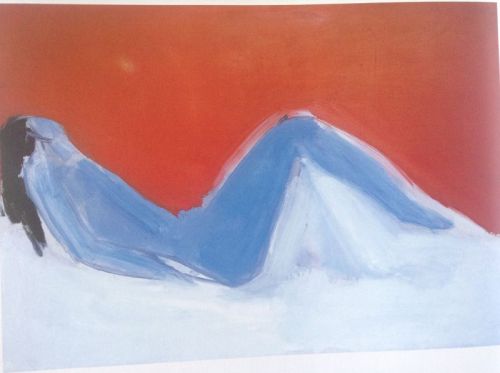 Nicolas De Stael Nu Couch reproduction peinte à la main