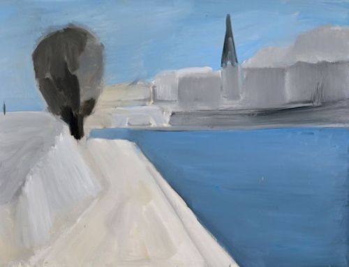 Nicolas De Stael Vue Des Quais De Paris 1954 reproduction peinte à la main